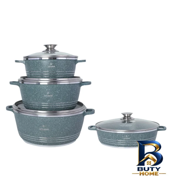 سرویس پخت و پز لایف اسمایل - نمای جلو - طراحی و جزئیات کلیدی