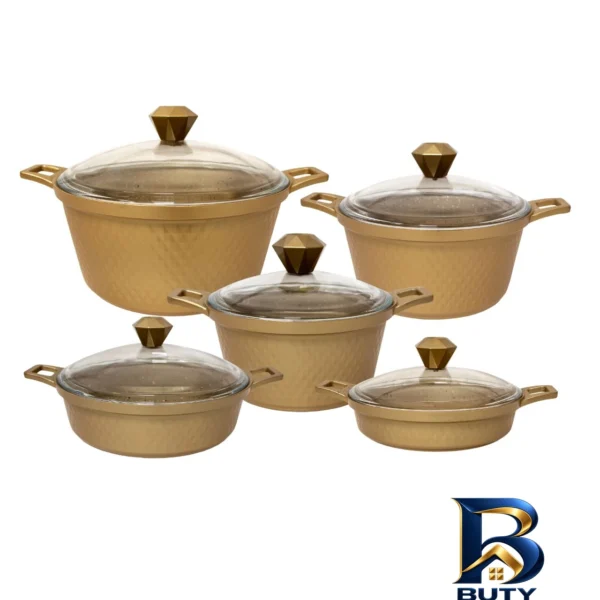 سرویس پخت و پز برلیان - نمای جلو - طراحی و جزئیات کلیدی