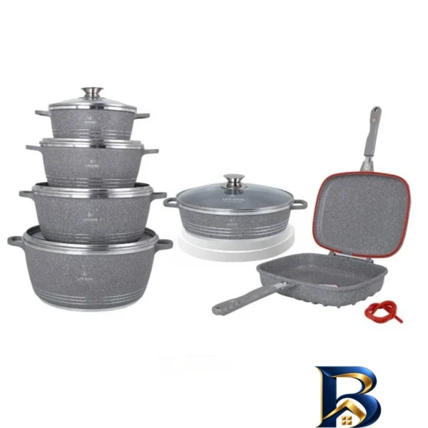 سرویس پخت و پز لایف اسمایل - نمای جلو - طراحی و جزئیات کلیدی