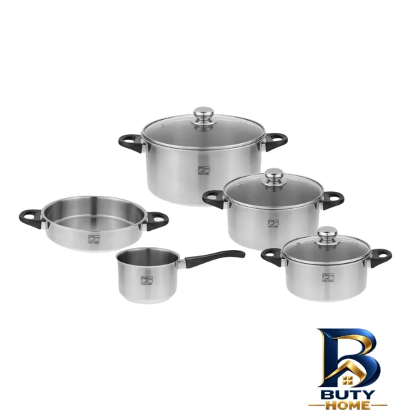 سرویس پخت و پز پارس استیل - نمای جلو - طراحی و جزئیات کلیدی
