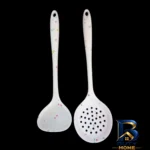 سرویس ملاقه سیلیکونی - نمای جلو - برچسب کیسه و وزن