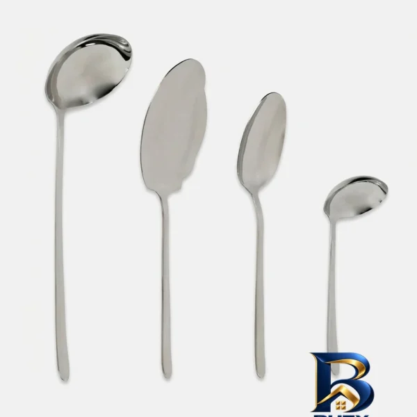 سرویس ملاقه و کفگیر - نمای جلو - طراحی و جزئیات کلیدی