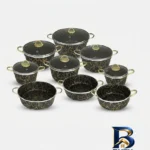 سرویس قابلمه گرانیتی - نمای جلو - طراحی و جزئیات کلیدی
