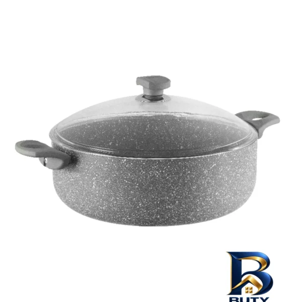 نیم قابلمه گرانیت - نمای جلو - طراحی و جزئیات کلیدی