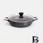 تابه گرانیتی پروانه - نمای جلو - طراحی و جزئیات کلیدی