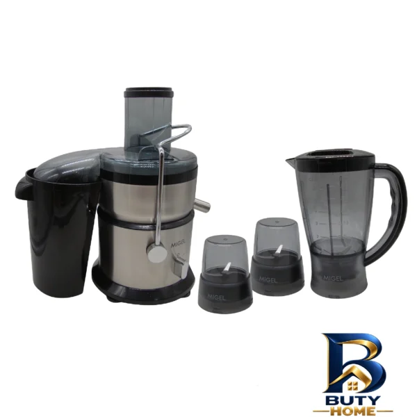 آبمیوه گیری میگل - نمای جلو - طراحی و جزئیات کلیدی