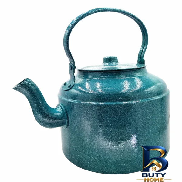 کتری با طراحی زیبا - نمای جلو - برچسب کیسه و وزن
