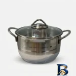 قابلمه استیل با کیفیت - نمای جلو - طراحی و جزئیات کلیدی