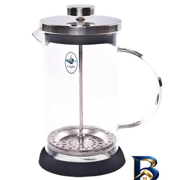 فرنچ پرس 350 میلی لیتر - نمای جلو - طراحی و جزئیات کلیدی