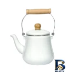 کتری لعابی اصل - نمای جلو - طراحی و جزئیات کلیدی