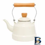 کتری دسته چوبی - نمای جلو - طراحی و جزئیات کلیدی