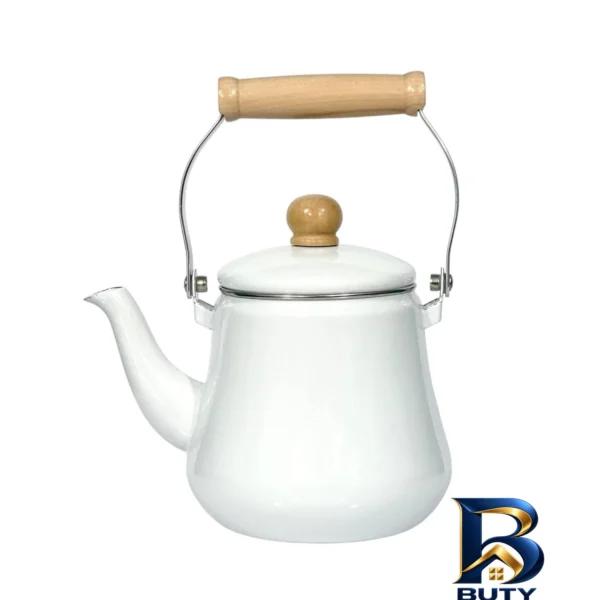 کتری لعابی اصل - نمای جلو - طراحی و جزئیات کلیدی