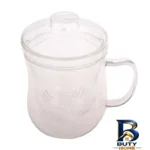 لیوان دمنوش ساز - نمای جلو - طراحی و جزئیات کلیدی