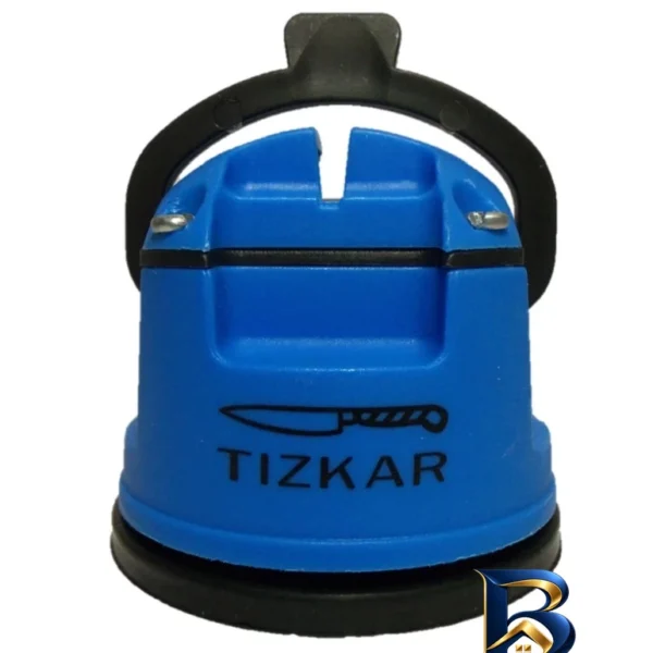 چاقو تیز کن اهرمی - نمای جلو - طراحی و جزئیات کلیدی