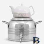 کتری و قوری ویکند - نمای جلو - طراحی و جزئیات کلیدی
