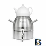 کتری و قوری اس لوکس - نمای جلو - طراحی و جزئیات کلیدی