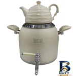 کتری و قوری نزاز - نمای جلو - طراحی و جزئیات کلیدی