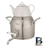 ست کتری و قوری راسل - نمای جلو - طراحی و جزئیات کلیدی