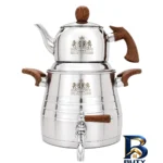 ست کتری و قوری - نمای جلو - طراحی و جزئیات کلیدی