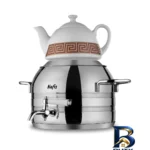 کتری و قوری ترک - نمای جلو - طراحی و جزئیات کلیدی