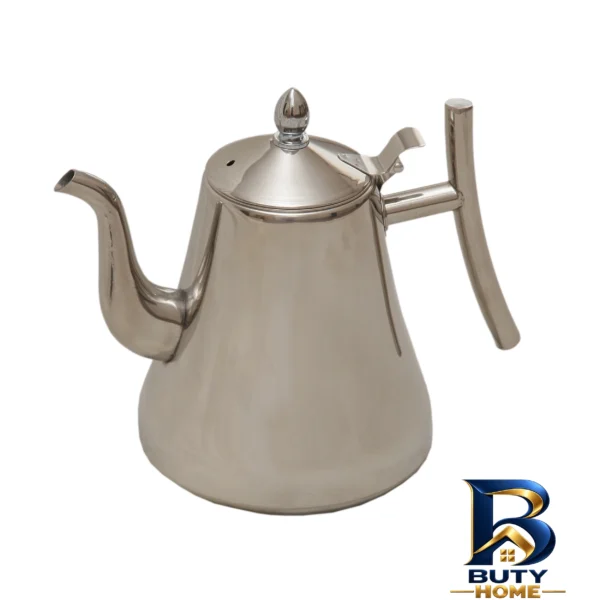 قوری استیل 1.5 لیتری - نمای جلو - طراحی و جزئیات کلیدی