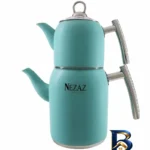 ست کتری و قوری - نمای جلو - طراحی و جزئیات کلیدی