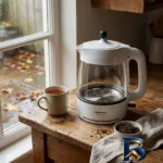 نمای بسته بندی چای ساز روی هم همیلتون مدل HTT-۵۲۴۰ اصل برچسب و بسته بندی
