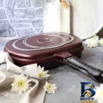 نمای کناری تابه رژیمی تکنو ونوس با روکش گرانیتی و در آلومینیومی پروفایل و ساختار