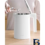 نمای کناری کتری برقی شیائومی مدل Kettle 2 Pro نسخه جهانی عمق قاب و پروفایل