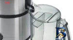 نمای بسته بندی آب میوه گیری پارادایس مدل P-۲۱۶S اصل برچسب و بسته بندی