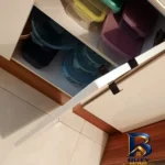 نمای بسته بندی نگهدارنده دستمال و حوله مدل 8016 برچسب و بسته بندی