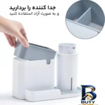 نمای بسته بندی نظم دهنده ملونی مدل 9178 با طراحی کاربردی برچسب و بسته بندی