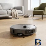 نمای کناری جارو رباتیک شیائومی مدل 6 Max با امکانات ویژه عمق قاب و پروفایل