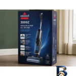 نمای کناری جارو شارژی عصایی بیسل مدل CrossWave OmniForce Edge 3999Z عمق قاب و پروفایل