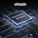 نمای بسته بندی اندروید باکس مدل GK۲۸ ۴/۳۲GB اصل برچسب و بسته بندی