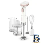 نمای بسته بندی گوشت کوب برقی چندکاره 11.1 وات سنکور مدل SHB 9130WH برچسب و بسته بندی