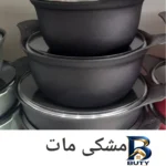 نمای بسته بندی سرویس پخت و پز ۱۳ پارچه مدل Bt برچسب و بسته بندی