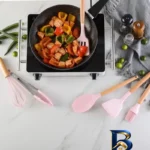 نمای جزئیات سرویس کفگیر و ملاقه ۱۲ پارچه وون مدل KITCHEN LIFE-۱۰۰۷ اصل نمای نزدیک دانه