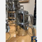 نمای بسته بندی سرویس قابلمه و تابه استیل ۱۷ پارچه کاراجا مدل Osaka PowerSteel Pro برچسب و بسته بندی