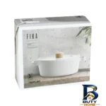 نمای جزئیات سرویس قابلمه نیوفلیم FIKA با روکش سرامیکی و نچسب پرداخت و جزئیات مواد