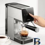 نمای جزئیات اسپرسو ساز شیائومی مدل semi automatic با ظرفیت 900 میلی لیتر پرداخت و جزئیات مواد
