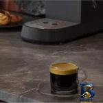 نمای جلو اسپرسو ساز آ ا گ مدل EC۶-۱-۶BST اصل طراحی و جزئیات کلیدی