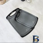نمای جزئیات تخته گوشت کاراجا مدل DAILY بسته ۲ عددی اصل پرداخت و جزئیات مواد