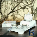 نمای جزئیات جعبه چای کیسه ای دکورستیک مدل جانان کد 1005 پرداخت و جزئیات مواد