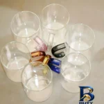 نمای جزئیات لیوان رنگی مدل دسته مجموعه 6 عددی پرداخت و جزئیات مواد