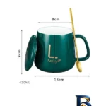 نمای بسته بندی ماگ حرارتی لاکی مدل Temperature Cup برچسب و بسته بندی