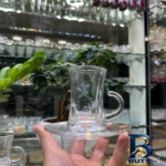 نمای جزئیات سرویس چای خوری ۱۲ پارچه ۶ نفره دلی مدل ونیز پرداخت و جزئیات مواد