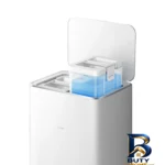 نمای جزئیات جارو رباتیک شیائومی مدل X۲۰ Pro اصل حرکت و نصب پشتی