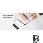 نمای جزئیات ضبط کننده دیجیتالی صدا آیریور مدل X۰۷ ۳۲GB اصل حرکت و نصب پشتی