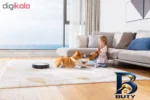 نمای جزئیات جاروبرقی 1 وات یوفی مدل RoboVac 11S حرکت و نصب پشتی